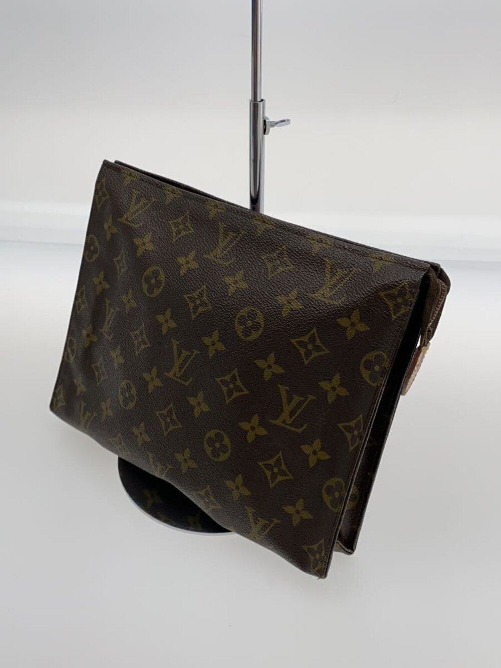Louis Vuitton Brown Pochette Toilette Canvas Brown